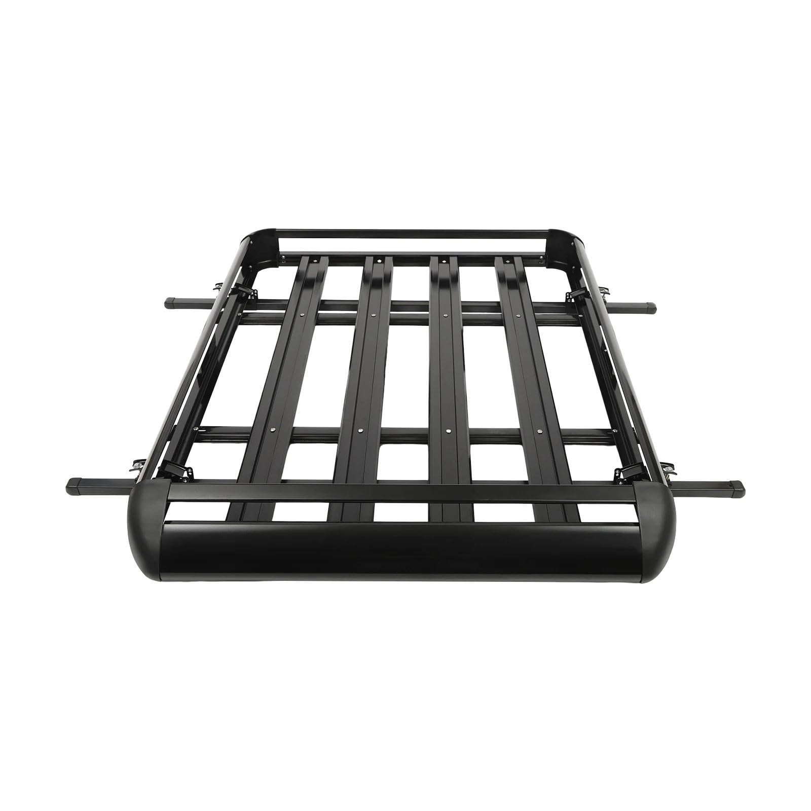 Dachträger-Querträger 140 cm, schwarzer Universal-Dachgepäckträger aus Aluminium, verstellbare Breite, passend für SUV. Stahldachgepäckträger Dachträger-Querträger 140 cm, schwarzer Universal-Dachgepäckträger aus Aluminium, verstellbare Breite, passend für SUV. Stahldachgepäckträger von KWEZ