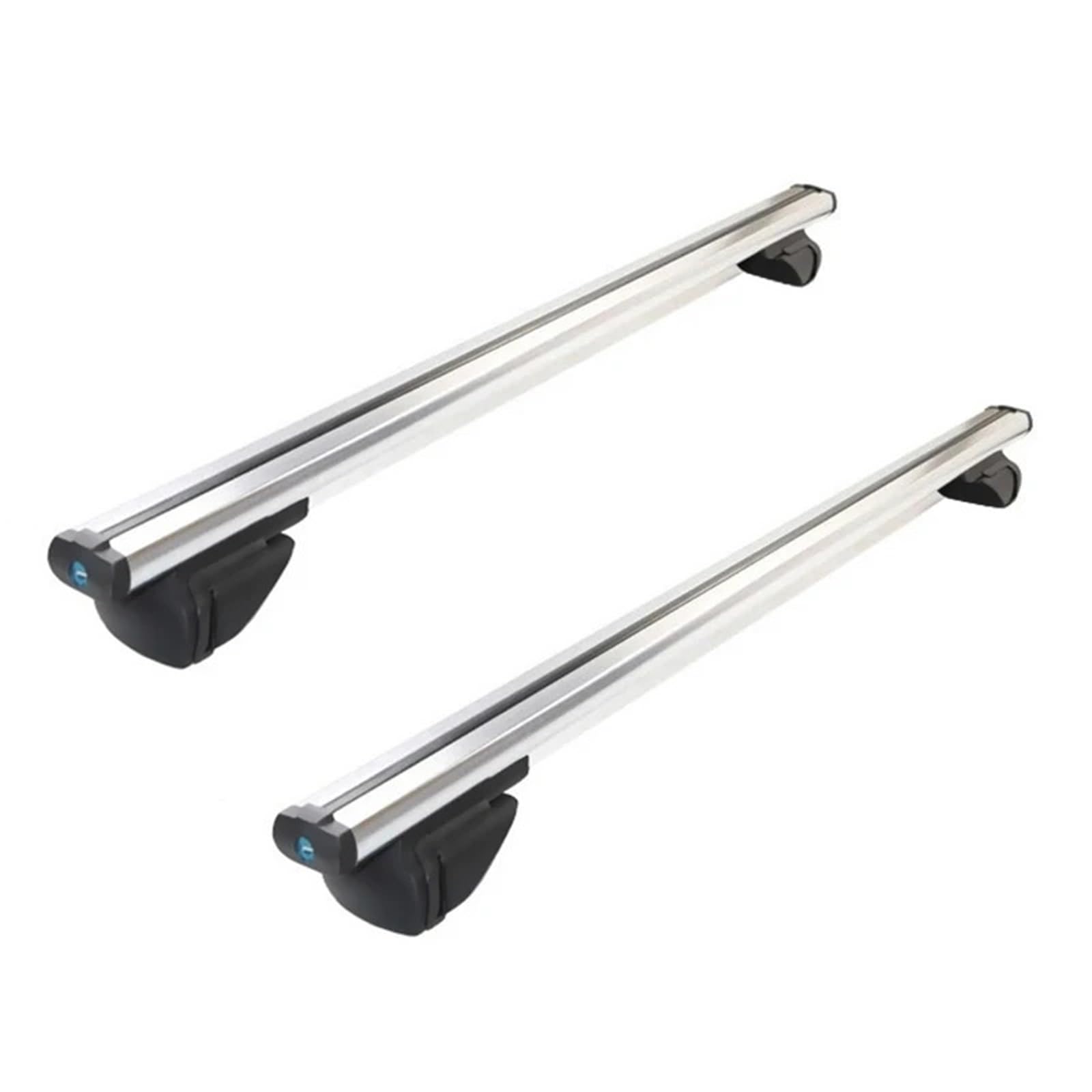 Dachträger-Querträger 2 STÜCKE 120/130 cm universelle wasserdichte Gepäckstütze passend für SUV-Dachgepäckträger, Autozubehör. Stahldachgepäckträger(2PCS 120cm White) von KWEZ