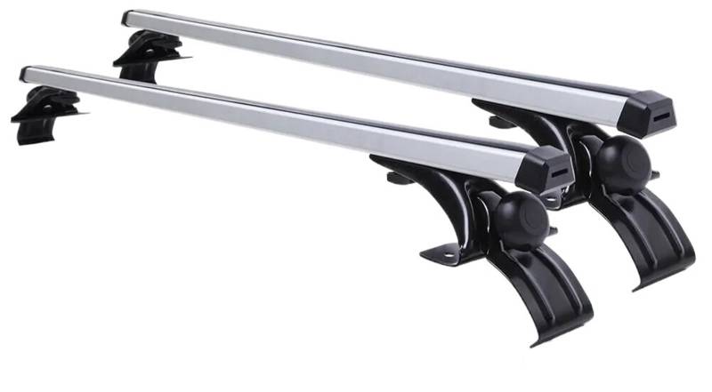 Dachträger-Querträger 2-teilige Dachträger aus Aluminiumlegierung, Seitenträger,Fahrradträger, passend für Volkswagen, passend für Passat, passend für Jetta MK6. Stahldachgepäckträger von KWEZ