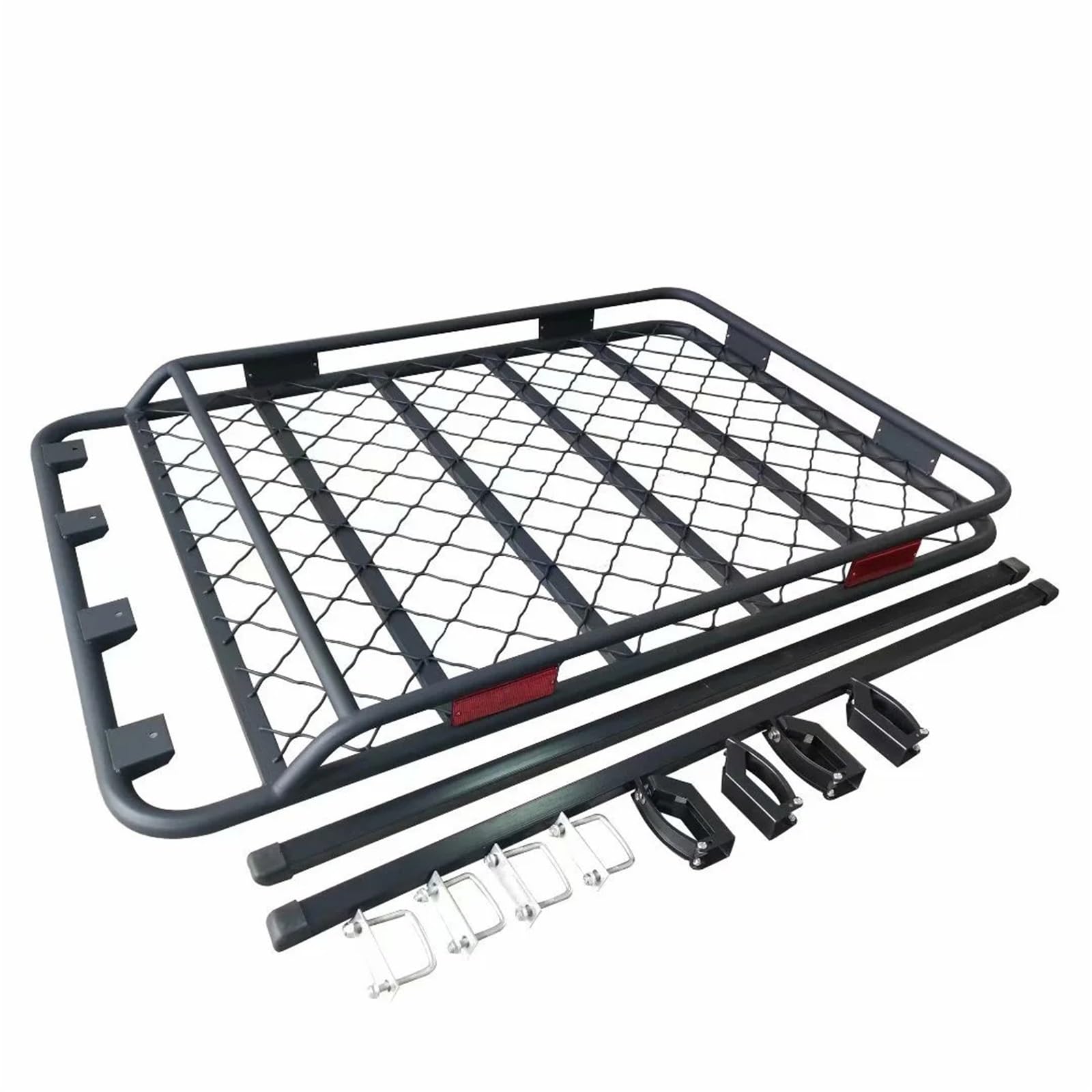 Dachträger-Querträger 4X4-Autodachgepäckträger mit LED, passend für Wrangler, passend für JK, passend für JKU, passend für JL, passend für Gladiator. Stahldachgepäckträger Dachträger-Querträger 4X4-Autodachgepäckträger mit LED, passend für Wrangler, passend für JK, passend für JKU, passend für JL, passend für Gladiator. Stahldachgepäckträger von KWEZ