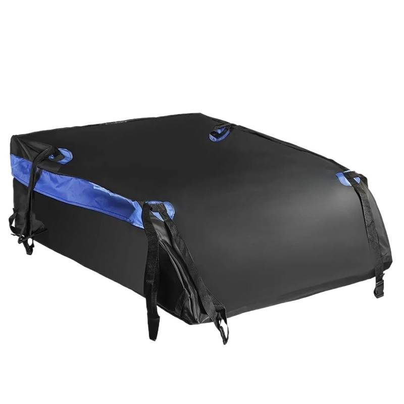 Dachträger-Querträger 600D/420D, universelle, wasserdichte Gepäcktasche für Autodachträger, 132 x 97 x 46 cm, passend für SUVs, passend für Van-Karosseriebausätze. Stahldachgepäckträger(420D) von KWEZ