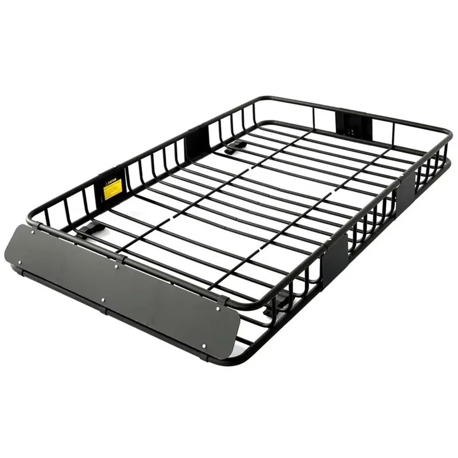Dachträger-Querträger Dachgepäckträger-Verlängerung, 64 x 39 x 6 Zoll, Dachgepäckträgerkorb aus Eisen, passend für Limousinen, passend für SUVs. Stahldachgepäckträger(1.2m) von KWEZ
