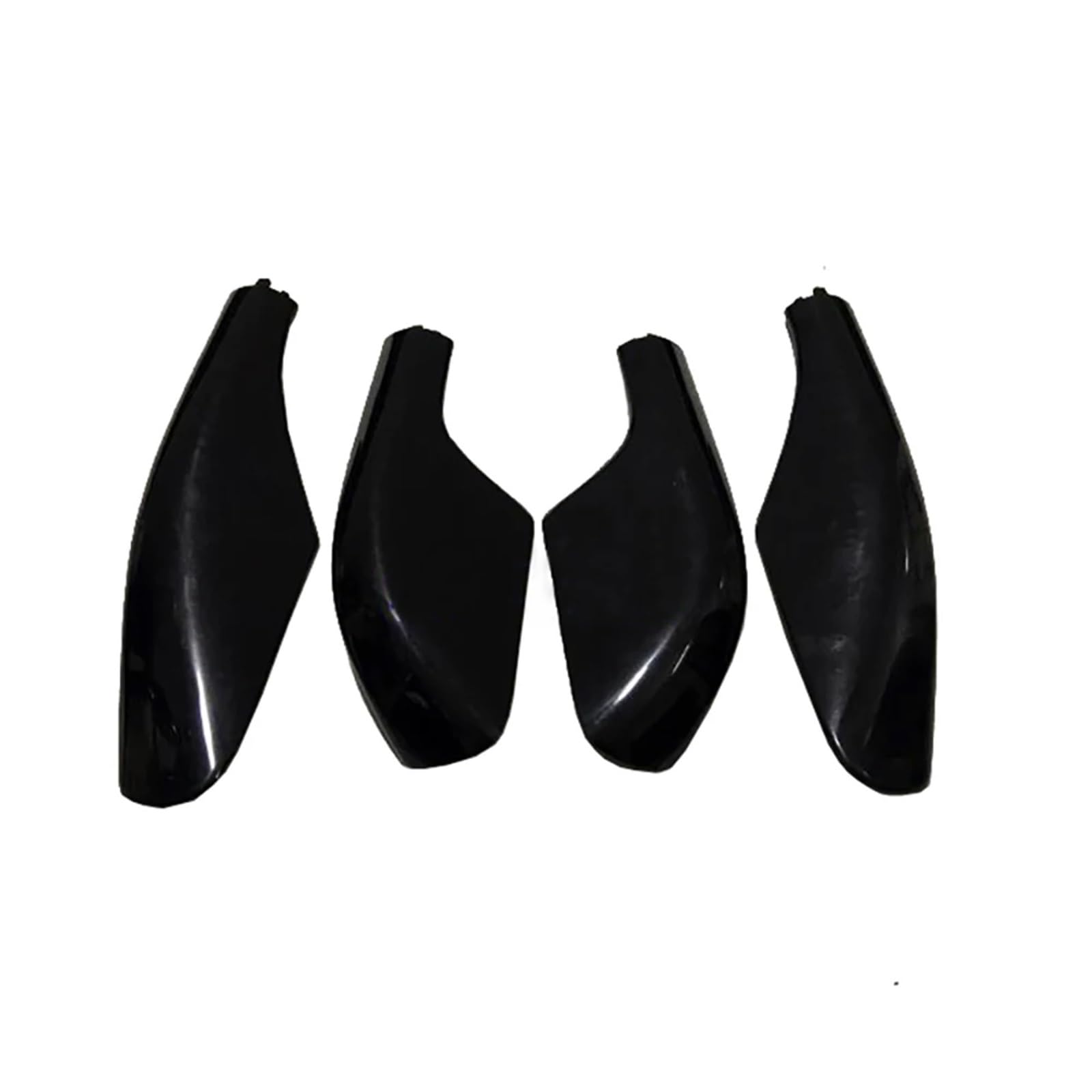 Dachträger-Querträger Dachreling-Gepäckträger-Endabdeckungsschale, Ersatz, 4 Stück, passend für Toyota Land Cruiser LC100 FJ100 1998–2007. Stahldachgepäckträger(Black) von KWEZ