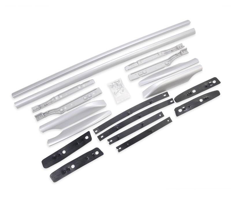 Dachträger-Querträger Passend für Nissan Rogue X-Trail 2014–2019. Aluminium-Dachgepäckträgerkorb, obere Reling, Querstange. Stahldachgepäckträger von KWEZ