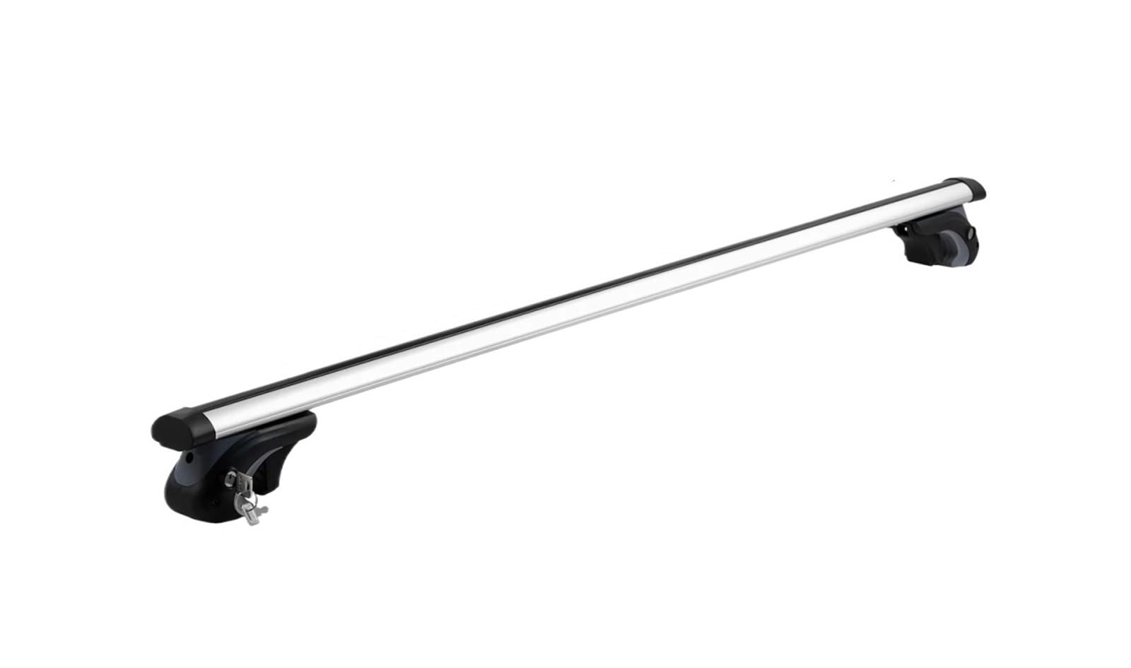 Dachträger-Querträger Universelle Querträger für Dachgepäckträger, passend für erhöhte Seitenschienen, Tragkraft 90 kg, verstellbare Querträger. Stahldachgepäckträger(120cm) von KWEZ