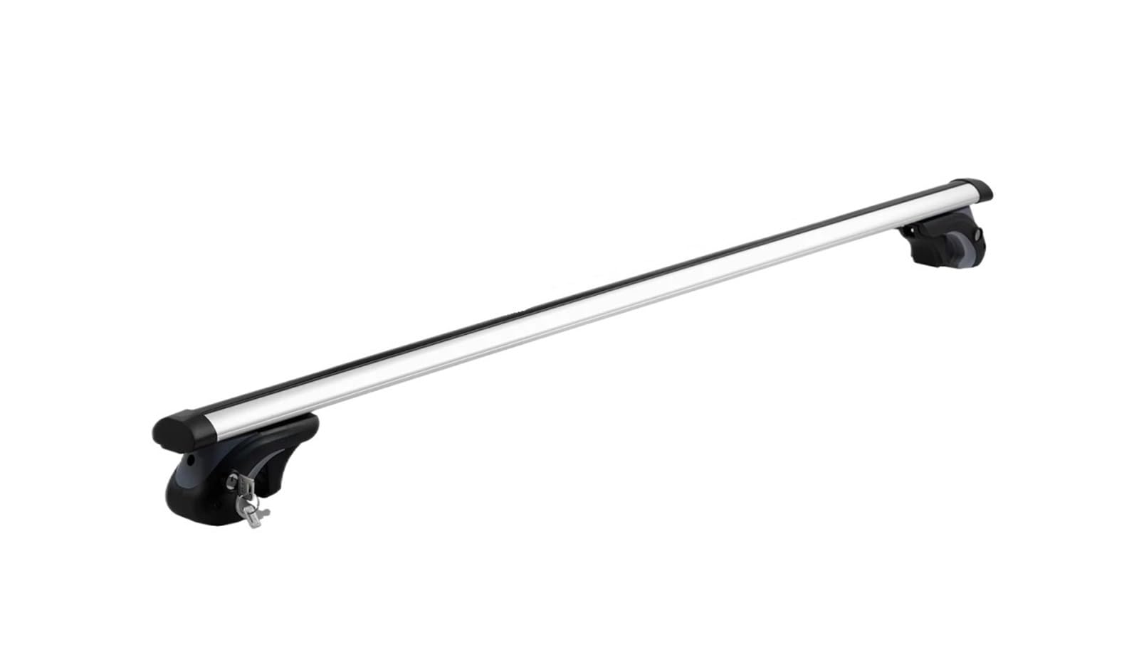 Dachträger-Querträger Universelle Querträger für Dachgepäckträger, passend für erhöhte Seitenschienen, Tragkraft 90 kg, verstellbare Querträger. Stahldachgepäckträger(135cm) von KWEZ