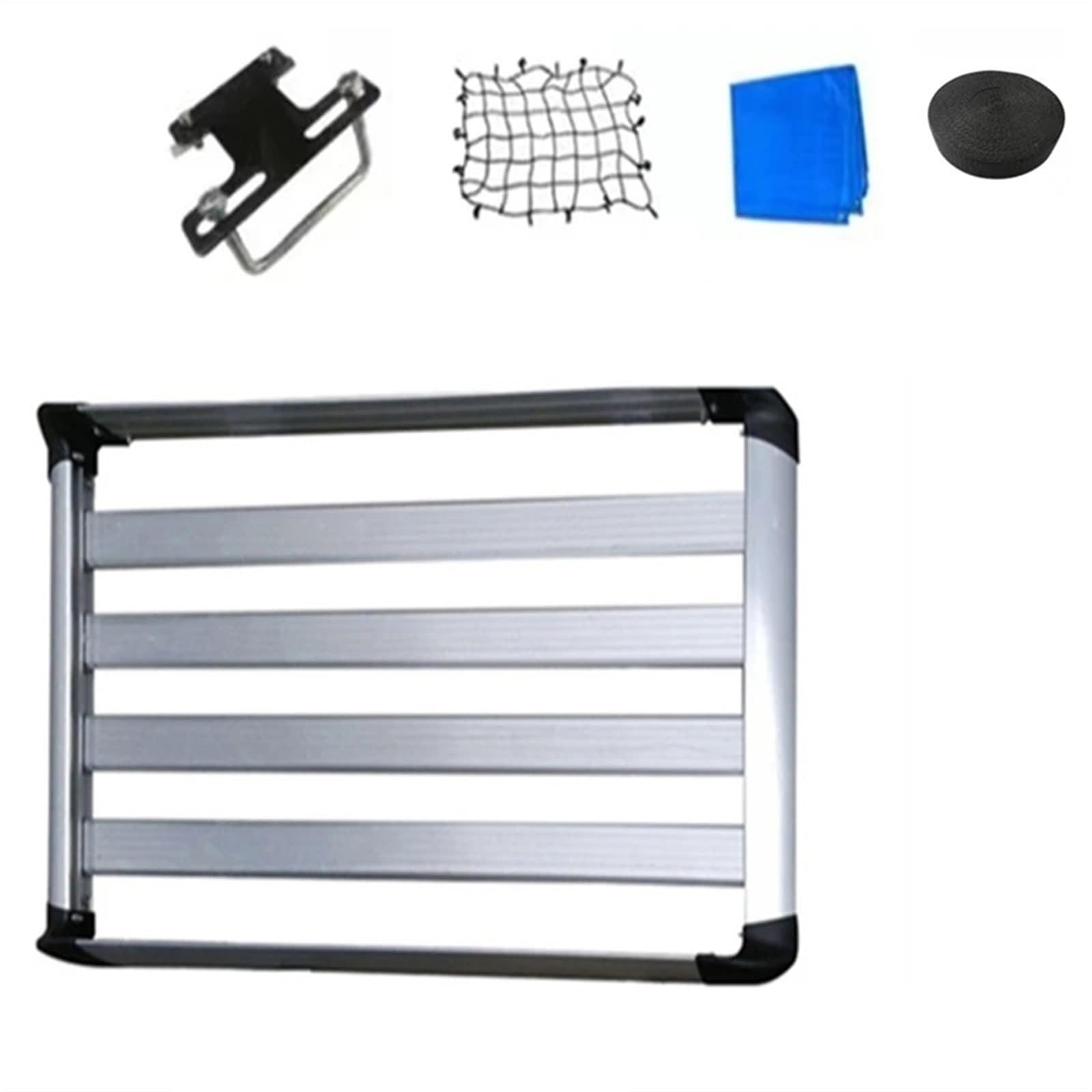 Dachträger-Querträger Universeller Autodachgepäckträger, passend für Camping im Auto, passend für Roadtrips, passend für Outdoor-Abenteuer. Stahldachgepäckträger(Set C) von KWEZ