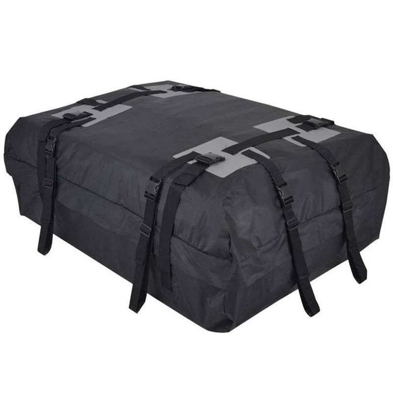 Dachträger-Querträger Wasserdichter 600D-Dachträger, Gepäckaufbewahrungswürfel, Reisegepäckbox mit großer Kapazität, Dachgepäckträger. Stahldachgepäckträger von KWEZ
