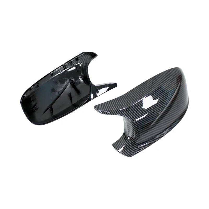 Kohlefaser-Abdeckkappen für die Rückspiegel der Außentür, passend für BMW X3 F25 X1 E84 Pre-LCI 2010 2011 2012 2013.(Carbon fiber pattern) von KWEZ