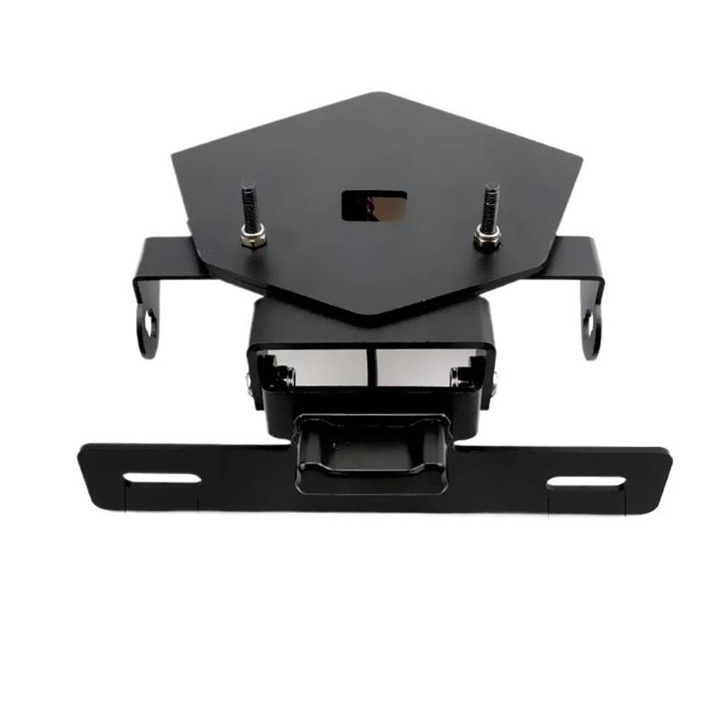 Nummernschild Rahmen Passend für BMW S1000RR S1000R M1000RR 2019-2023 S1000RR Kennzeichenhalter Motorrad Heck Tidyadjustable Kurzhalter(100-155mm) von KWEZ