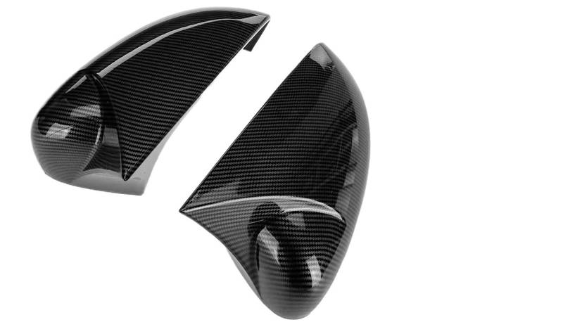 Passend Für Renault Clio 4, Passend Für Mk4, Passend Für Zoe, Passend Für Captur 2012–2019. Zierkappe Für Die Seitliche Autotür Des Rückspiegels.(Carbon Fiber Look) von KWEZ