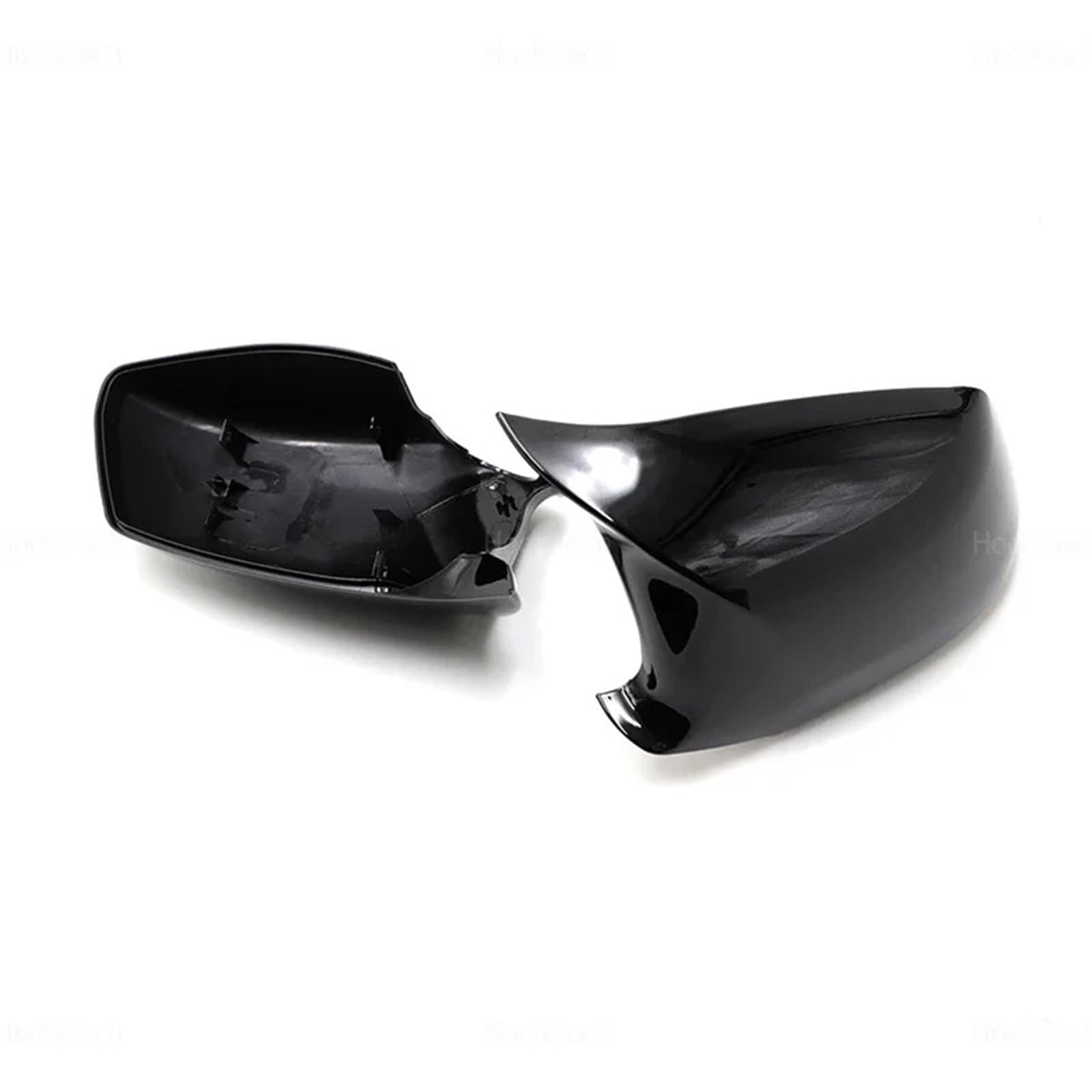 Passend für 5er F10 F11 2010–13 Pre-LCI, Seitenspiegel-Abdeckkappen in Carbon-Optik.(1 pair black) von KWEZ