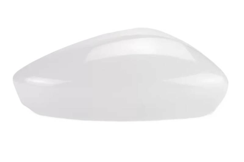 Passend für Mazda CX 30 CX-30 2020 2021 2022 2023. Abdeckkappe für Rückspiegel, Außentür-Seitenspiegelgehäuse.(1pcs pearl white R) von KWEZ