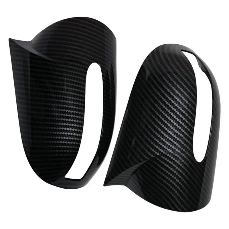 Passend für Mercedes-Benz E, C-Klasse W211 W203 2001–2007. Teile-Styling-Abdeckkappen für die Seitentür des Autos.(Carbon Look) von KWEZ