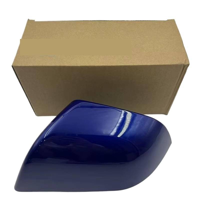 Passend für Tesla Model 3, Auto-Rückspiegelabdeckung, Auto-Außenzubehör, ABS, Türseite hinten.(Blue-LEFT) von KWEZ