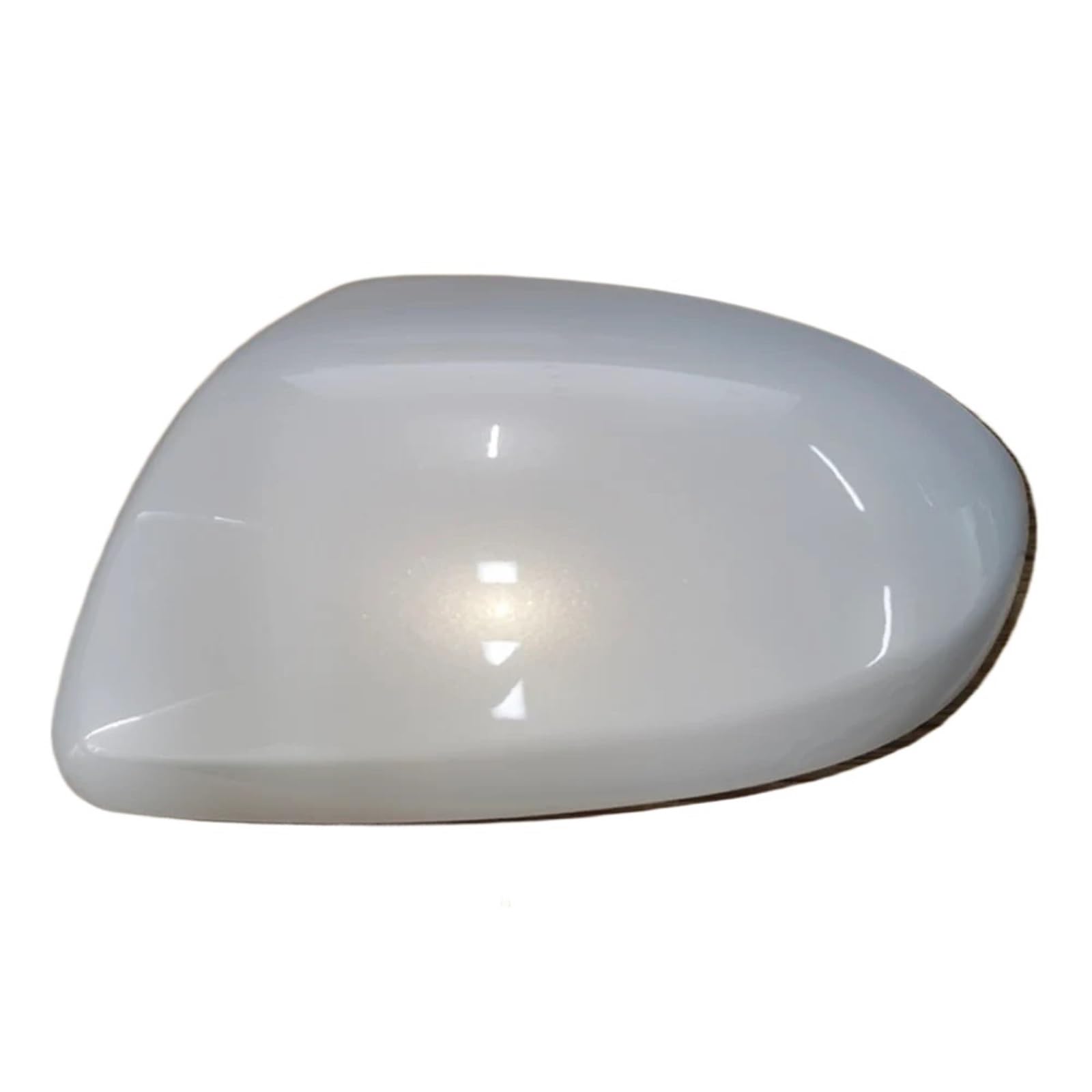 Rückspiegeldekoration passend für Mazda 2 DEMIO 2007–2014, Spiegelabdeckung, Gehäusedeckel.(L White) von KWEZ