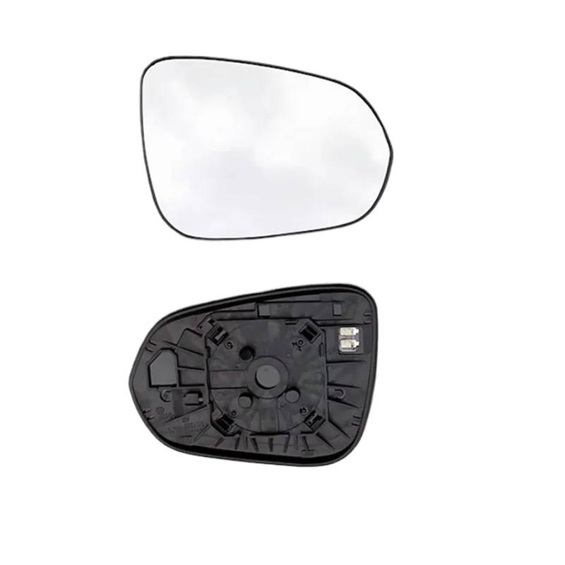 Seitenspiegelteile passend für Lexus RX 2016–2020 NX, Abdeckung, Lampenrahmen, untere Halterleuchten.(Heated Glass Right) von KWEZ
