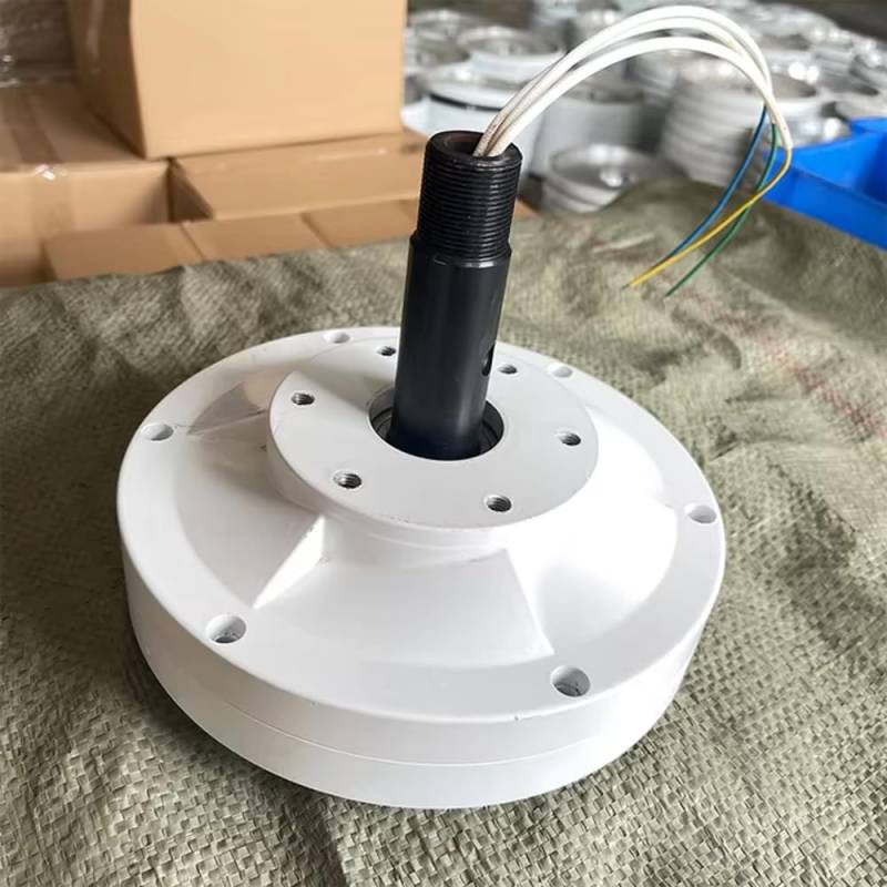 KX-ENERGIE 1000W 12V 24V 48V 3Phasen Permanentmagnet Generator, Außenrotor Windturbinengenerator kernloser 350 U/min Getriebelose Maglev PMG für DIY Vertikale Windkraftanlage von KX-ENERGIE