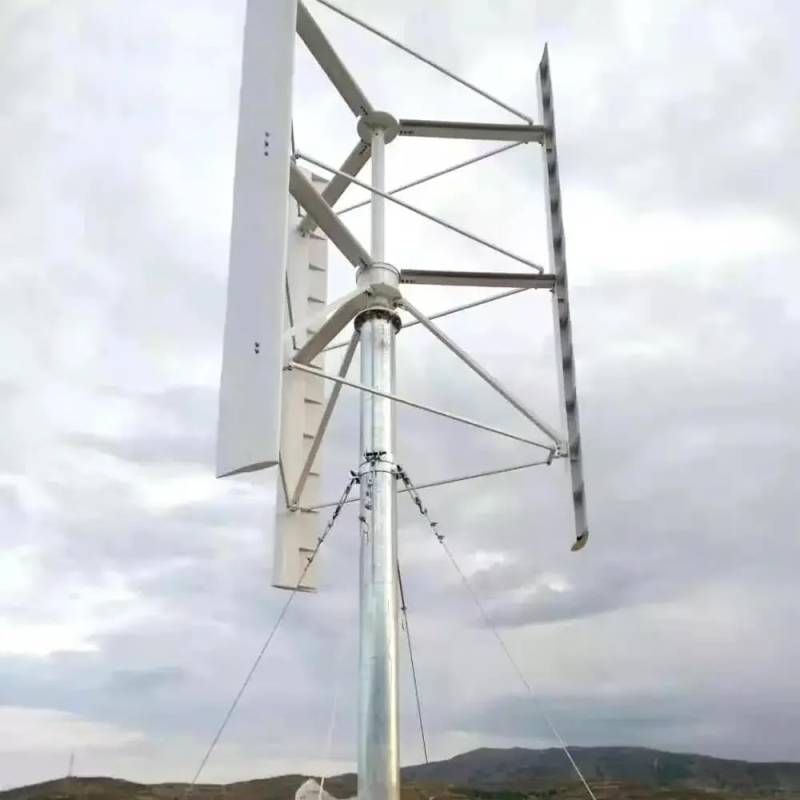 KX-ENERGY 6000W Vertikale Windkraftanlage Komplettset 96V 110V 220V 380V Geräuscharm Permanent Magnet Generator Windrad Savonius Windräder für Ergänzendes Photovoltaikanlage von KX-ENERGIE