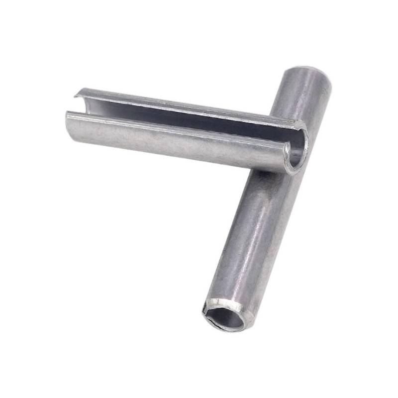 Edelstahl-Splint-Spannrolle， Federförmige gerade Stifte 304 Edelstahl Feder elastisch zylindrisch(16mm,M2.5 20pcs) von KXAOXGRC