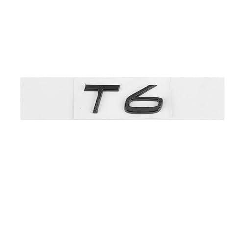 3D Auto Emblem Logo Aufkleber Dekoration, für Volvo T4 T6 T8 Abzeichen Aufkleber Auto,B von KYHATS