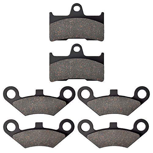 For CF MOTO CF 500 5B/5C - C/Force 500 Classic 2014-2015, CF 800-2- C/Force ATV 2014 2015 CF500 CF800 Motorrad vorne hinten Bremsbeläge Organic Disc von KYN