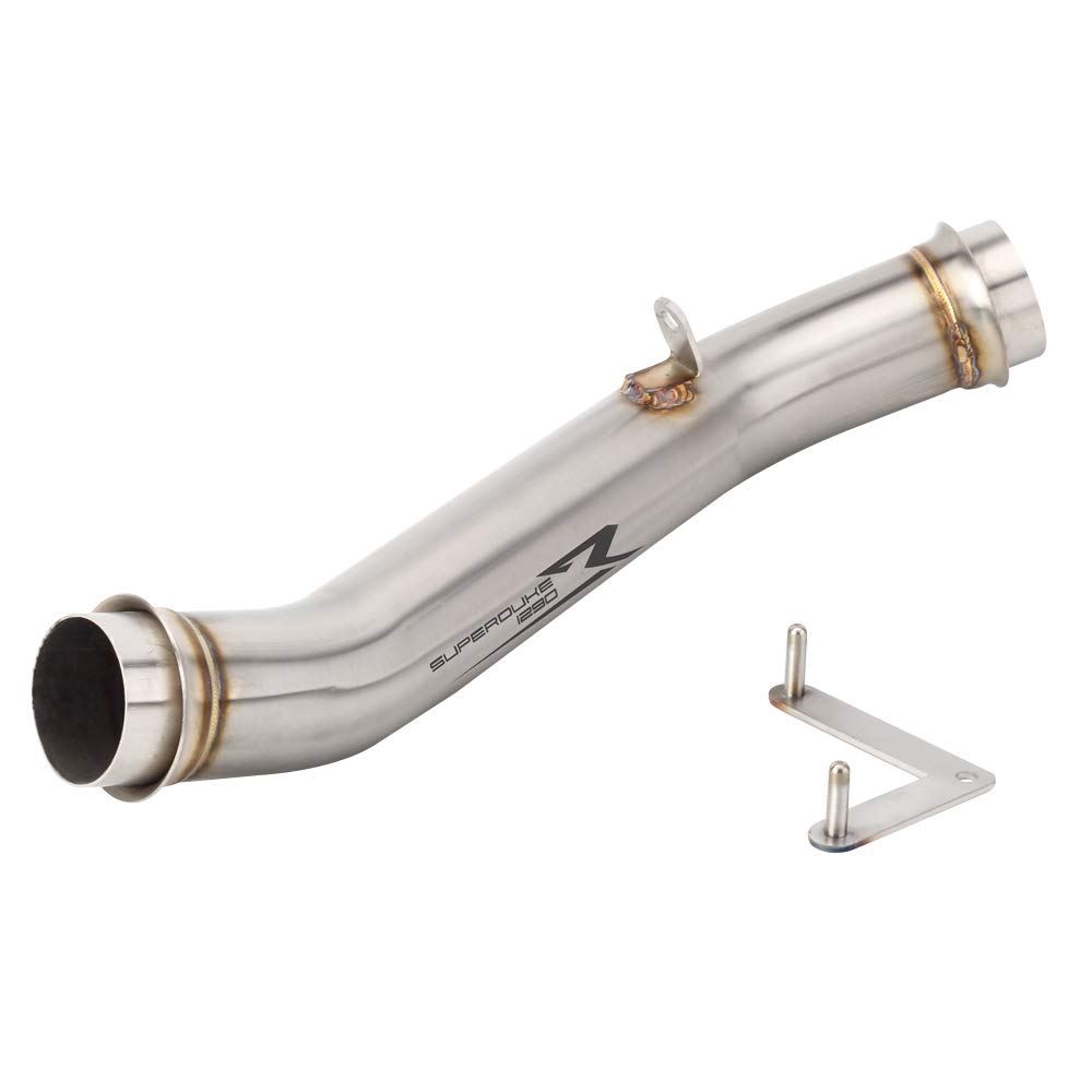 for KTM Superduke 1290 R 2017 2018 2019 2020 1290 Super Duke R Escape Slip-On Motorrad Auspuff Middle Link Pipe Abgaskrümmer for KTM Superduke 1290 R 2017 2018 2019 2020 1290 Super Duke R Escape Slip-On Motorrad Auspuff Middle Link Pipe Abgaskrümmer von KYN