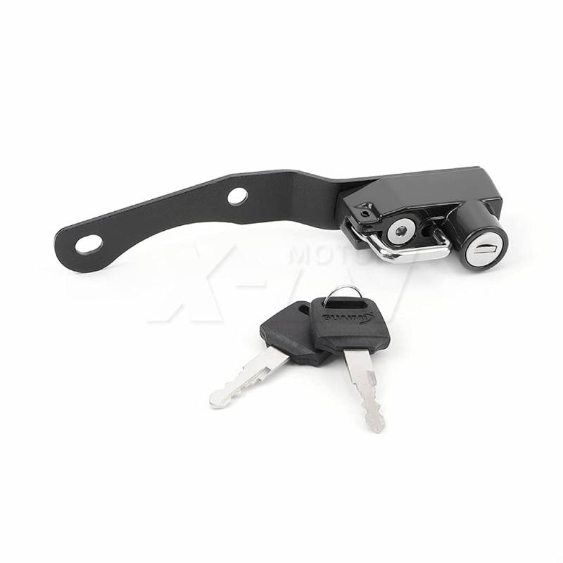KYN Yamaha XSR 900 2016–2020, MT-09 Tracer 2015–2020 Motorrad-Anti-Dieb-Helmschloss (schwarz) von KYN