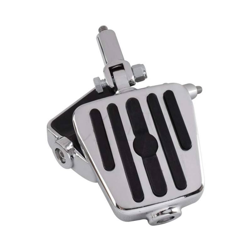 for Harley FLSTN Heritage SOFTAIL Special 2005-2006, FLSTNI SOFTAIL Deluxe - EFI 2005-2006 Motorrad Fußstützen für Passagiere Fußrasten hinten mit Halterung (XF210336S) von KYN