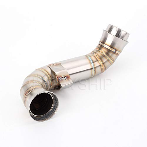 for KTM Duke 790 2018 2019 2020, 790 Adventure/R/R Rally 2019-2020 Escape Slip-On Motorrad Auspuff Middle Link Pipe Abgaskrümmer von KYN