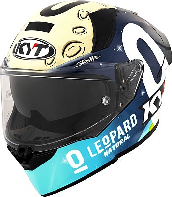 KYT R2R MAX Foggia Mugello 2022 Replica, Integralhelm - Schwarz/Weiß/Hellblau/Beige - XXL von KYT