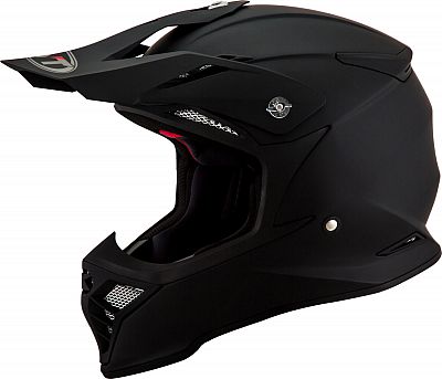 KYT Skyhawk Plain, Motocrosshelm - Matt-Schwarz - L von KYT
