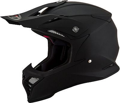 KYT Skyhawk Plain, Motocrosshelm - Matt-Schwarz - S von KYT