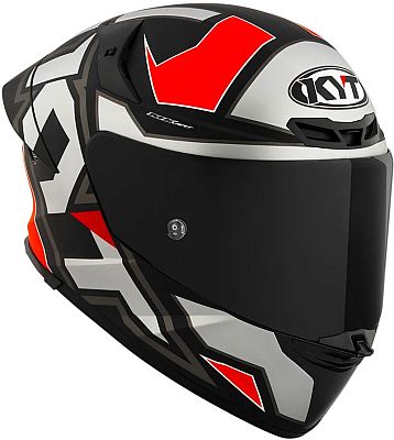 KYT TT-Revo Electron, Integralhelm - Matt Schwarz/Grau/Rot - XXL KYT TT-Revo Electron, Integralhelm - Matt Schwarz/Grau/Rot - XXL von KYT