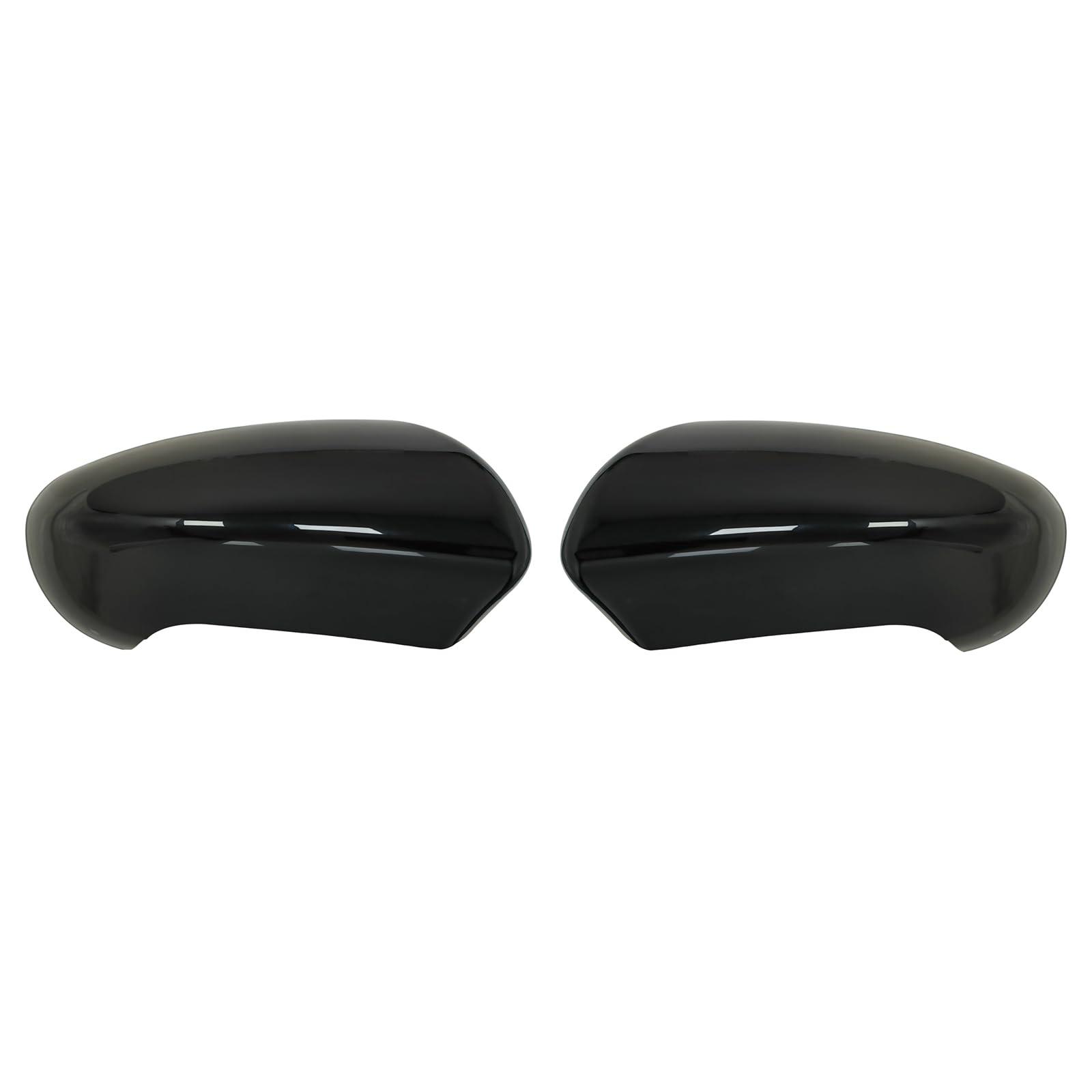 KYYET Passend für Nissan Qashqai J10 2007–2014 Außenspiegel-Abdeckung, links und rechts, glänzend, Schwarz KYYET Passend für Nissan Qashqai J10 2007–2014 Außenspiegel-Abdeckung, links und rechts, glänzend, Schwarz von KYYET