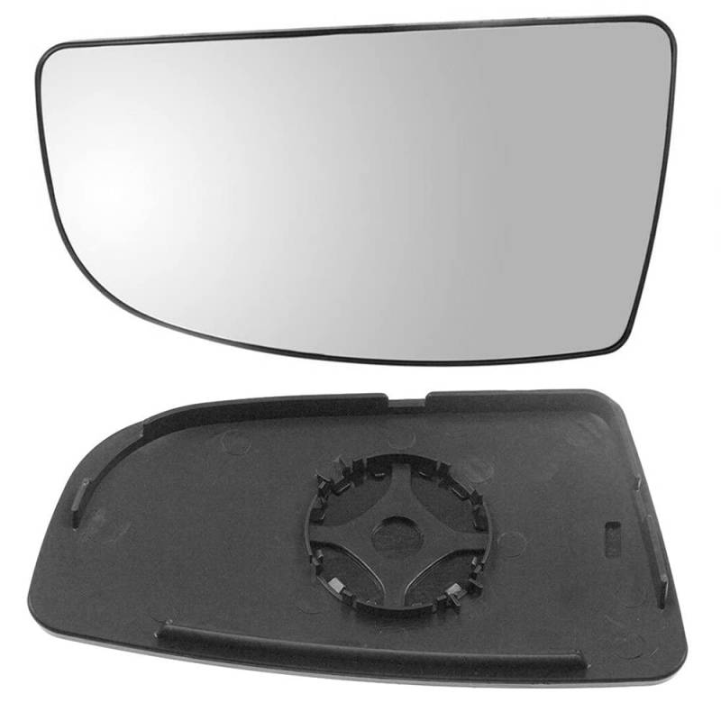 KYYET Unten Außenspiegelglas Transit MK8 2014-2020 mit Trägerplatte Links von KYYET