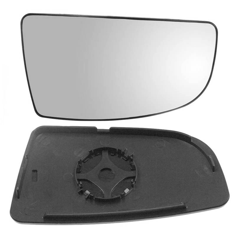KYYET Unten Außenspiegelglas Transit MK8 2014-2020 mit Trägerplatte rechts von KYYET