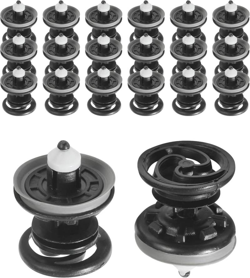 30er Set Türverkleidung Befestigung Clips,Türverkleidung Clips,Befestigungsclips Auto, 7l6868243 Kunststoff Klammern Türverkleidungs Clips mit VW Golf 5 6 7 T4 T5 Passat Polo Caddy, A1 A4 A5 A6 von KZXCVS
