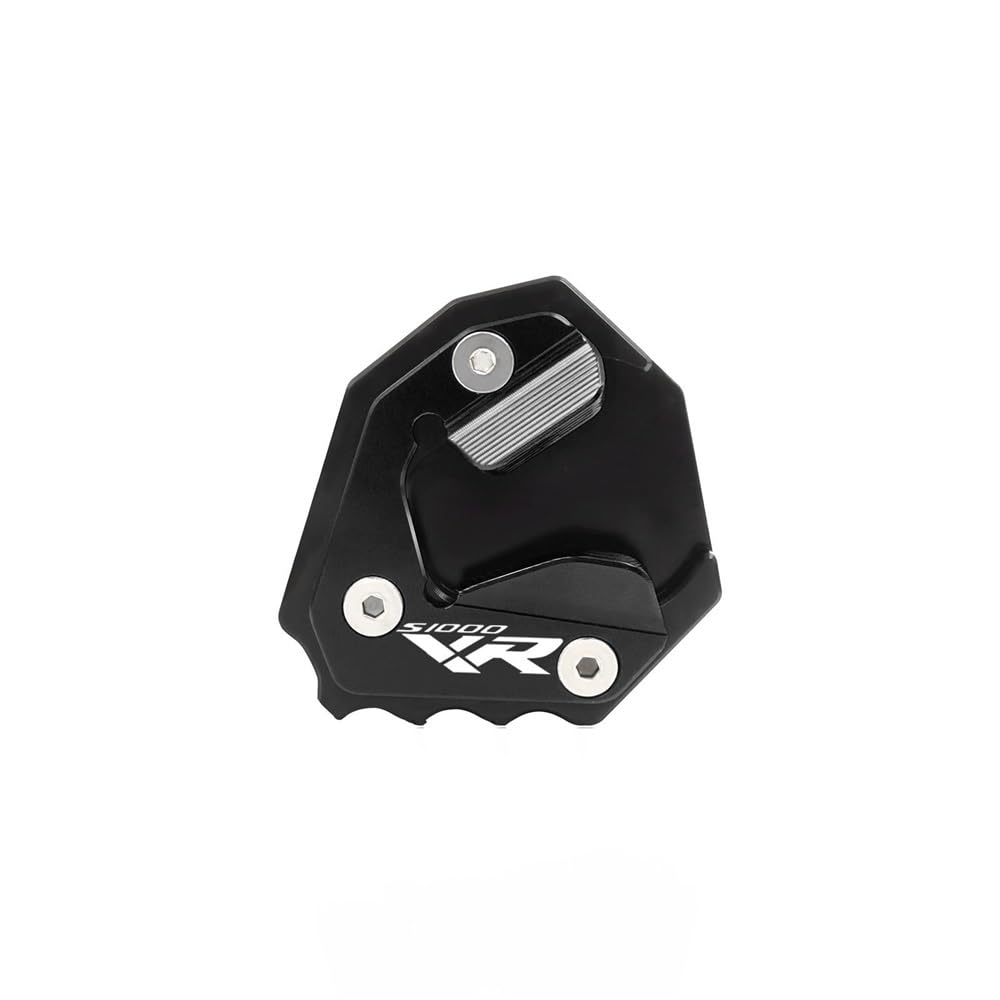 KZYQDARS Motorrad Seitenständerplatte Für B&MW Für S1000XR S 1000XR S1000 XR 2014-2023 Motorrad Kickstand Stützplatte Fuß Seitenständer Vergrößern Verlängerungspolster(2020-2023 Black) von KZYQDARS