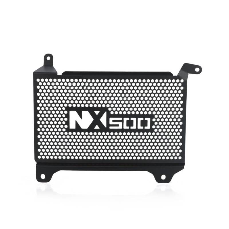 Motorrad Kühlergrill Grill Schutz Schutz Abdeckung Für NX 500 400 2023 2024 2025 Zubehör Motorrad Kühlergrill Wache Cover Schutz(B Black NX500) von KZYQDARS
