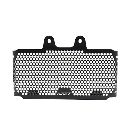 Motorrad Kühlergrill Grill Schutz Schutz Abdeckung Für RNINET nine Für R9T 2014-2023 Motorrad-Kühlerschutzgitterabdeckung Schutzschutzgrill Aluminium(Nine T LOGO) von KZYQDARS