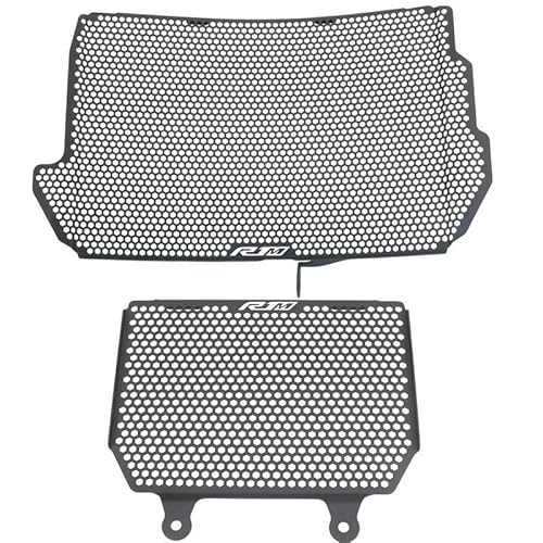 Motorrad Kühlergrill Grill Schutz Schutz Abdeckung Für YZF-R1 YZF-R1M 2015 2016 2017 2018 2019 2021 2022 Motorradzubehör Kühlergrillschutzabdeckung Schutz(R1M LOGO) von KZYQDARS
