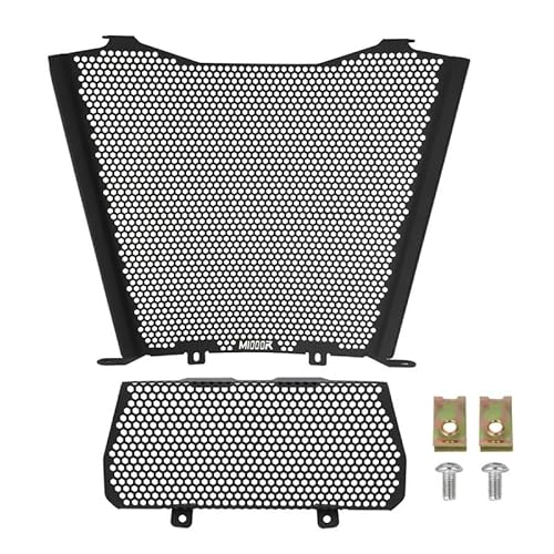 Motorrad Kühlergrill Grill Schutz Schutz Abdeckung Kühlergrillschutzabdeckung und Ölkühlerschutz für M1000R M1000RR S1000R S1000RR/Sport/Motorsport 2019-2023(M1000R) von KZYQDARS