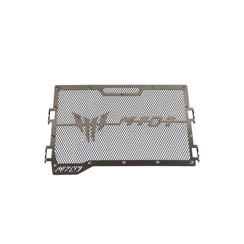 Motorrad Kühlergrill Grill Schutz Schutz Abdeckung Kühlerschutzgitterabdeckung Schutzkappe für MT07 2014 2015 2016 2017 2018 2019 2020 2021 2022 2023 2024(A Silver black 14-21) von KZYQDARS