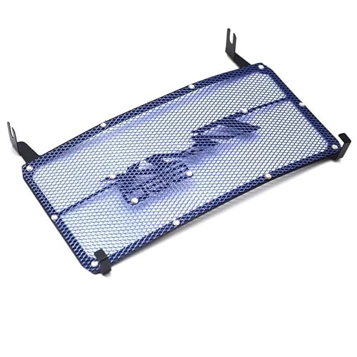 Motorrad Kühlergrill Grill Schutz Schutz Abdeckung Motorrad Kühler Schutz Grille Wasser Kühler Tank Abdeckung Schutz Für TMAX 560 2020 2021 2022(Blue) von KZYQDARS
