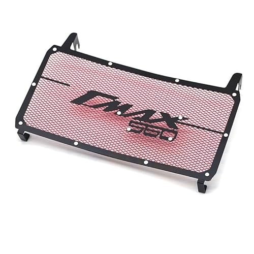 Motorrad Kühlergrill Grill Schutz Schutz Abdeckung Motorrad Kühler Schutz Grille Wasser Kühler Tank Abdeckung Schutz Für TMAX 560 2020 2021 2022(Red) von KZYQDARS