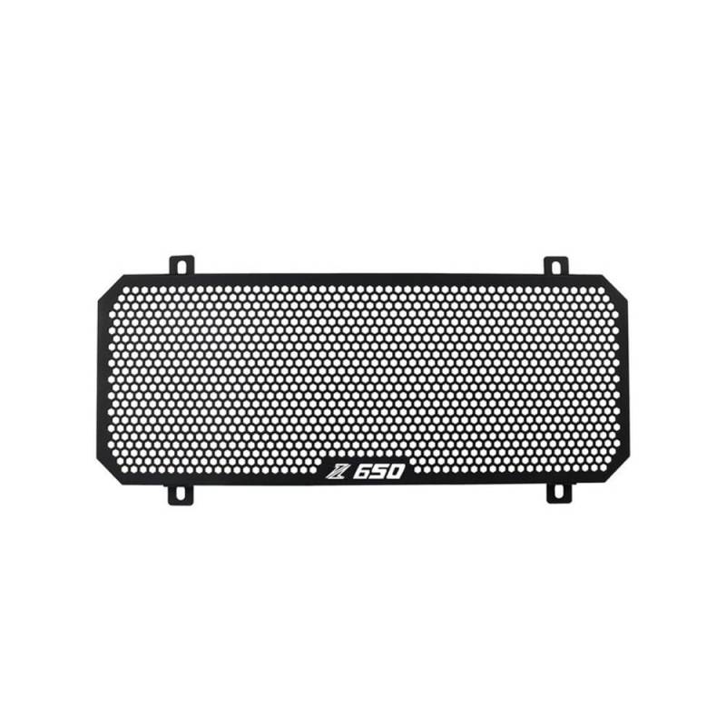 Motorrad Kühlergrill Grill Schutz Schutz Abdeckung Motorrad-Kühlerschutzgitterabdeckung passend für Z650 NINJA 650 2017 2018 2019 2020 2021 2022 2023 2024(LOGO-Z650) von KZYQDARS