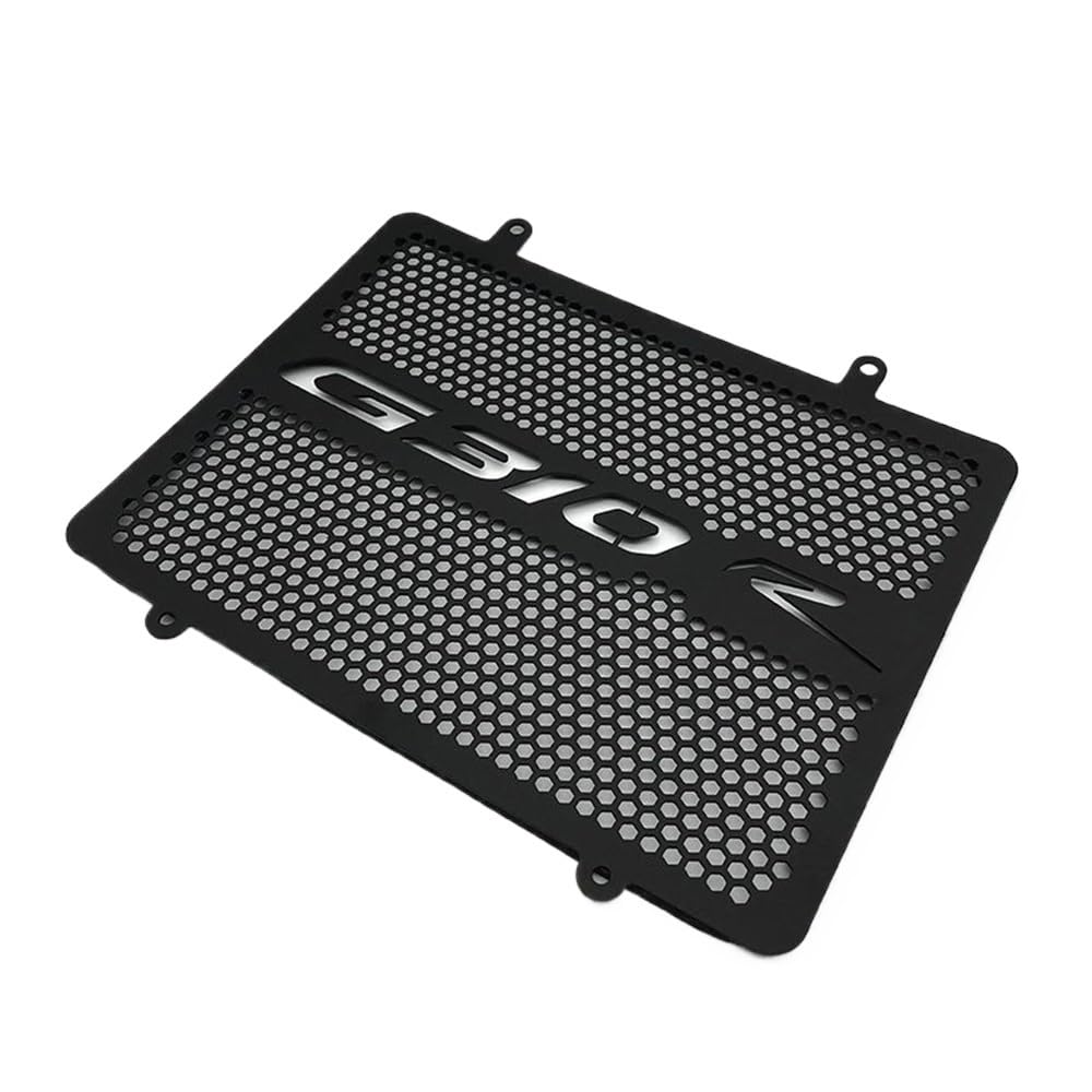 Motorrad Kühlergrill Grill Schutz Schutz Abdeckung Motorradzubehör Edelstahl Kühlergrillschutz Abdeckung Protectorn Für G310R 2017 2018 2019(Black) von KZYQDARS