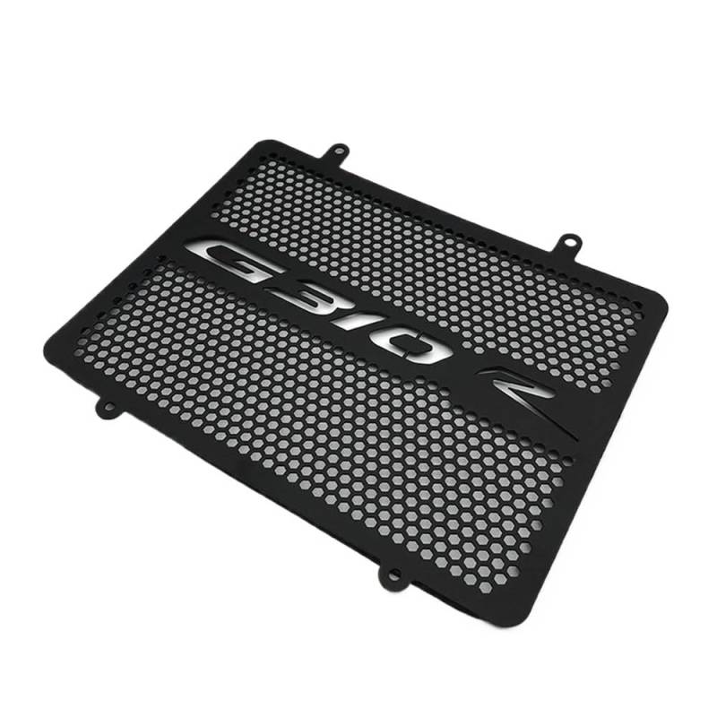Motorrad Kühlergrill Grill Schutz Schutz Abdeckung Motorradzubehör Edelstahl Kühlergrillschutz Abdeckung Protectorn Für G310R 2017 2018 2019(Black) von KZYQDARS