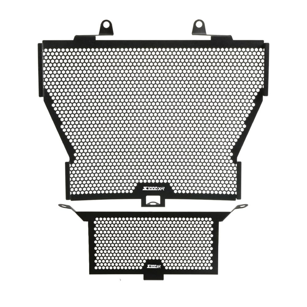 Motorrad Kühlergrill Grill Schutz Schutz Abdeckung Motorradzubehör Kühlergrillschutzabdeckung für S1000RR 2010 2011 2012 2013 2014 2015 2016 2017(S1000XR Logo) von KZYQDARS